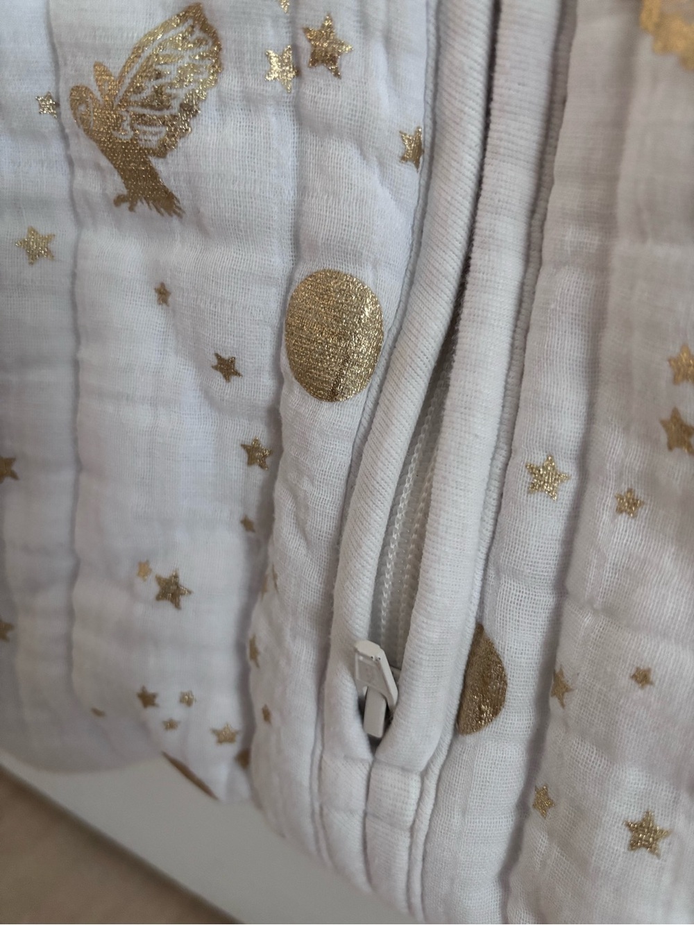 Pottery Barn Harry Potter Organic Cotton Sleep Sack Wearable Blanket 1 Tog 12m - Picture 5 of 11